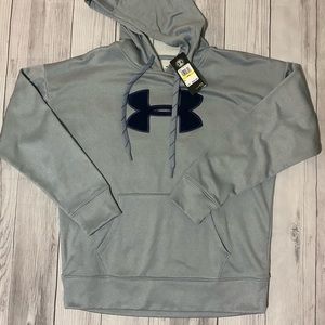 Gray Woman’s under armour hoodie size M NWT